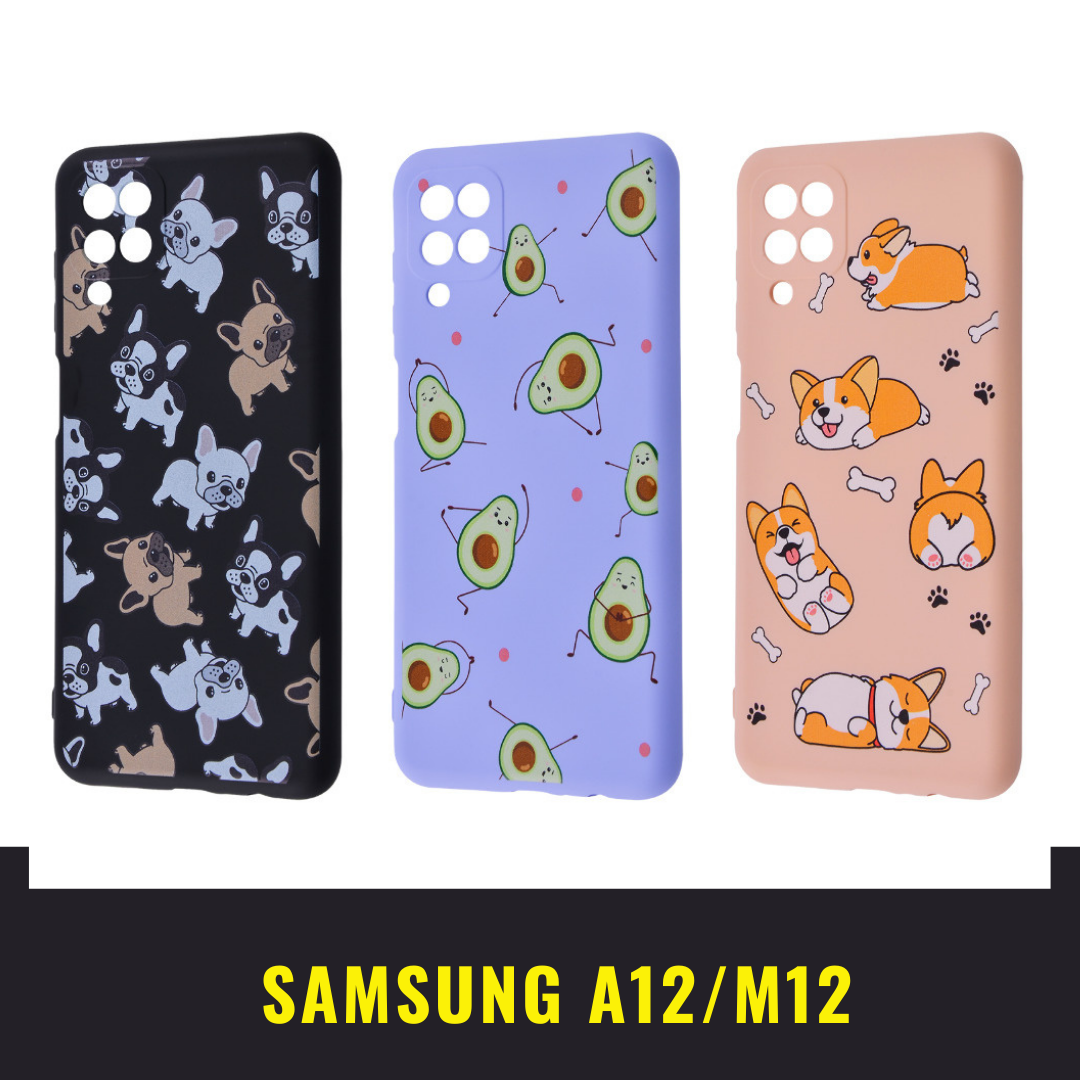 WAVE Fancy Case (TPU) Samsung Galaxy A12/M12